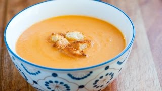 Easy Creamy Vegetable Soup Recipe [upl. by Akihsan757]