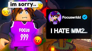 I EXPOSED MYSELF in MM2 😱 Murder Mystery 2 [upl. by Leggat]