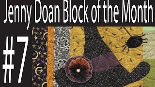 Jenny Doan Block of the Month BOTM 7 Missouri Star Quilt Company [upl. by Thomasine]