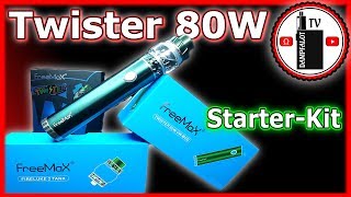 Starter Kit FreeMax Twister 80W amp Fireluke 2 Mesh Tank [upl. by Goode]