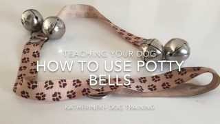 How To Teach Your Dog To Use Potty Bells [upl. by Ryter560]