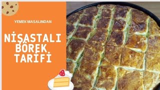 Nişastalı Börek Tarifi  Nişastalı El Yapımı Börek Tarifi [upl. by Elleined693]