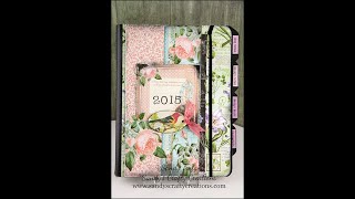 Graphic 45 Time to Flourish Notebook Planner [upl. by Lapointe]