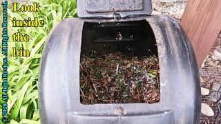 Envirocycle Composter Tumbler Bin and Compost Tea Maker product review [upl. by Rez]