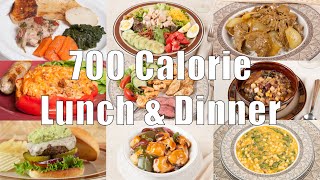 700 Calorie Lunches amp Dinners 700 Calorie Meals DiTuro Productions [upl. by Kannan527]