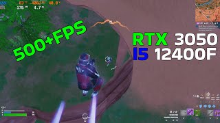 RTX 3050  Intel I5 12400f  Fortnite Solo Arena  Perfomance Mode [upl. by Mungam332]