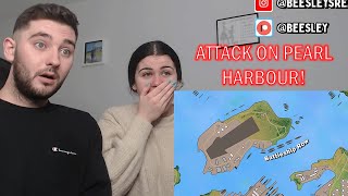 British Couple Reacts to Attack on Pearl Harbor 1941 [upl. by Rebmyk]