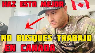 ASI SE PUEDE EMIGRAR A CANADA SIN BUSCAR TRABAJO [upl. by Klement]