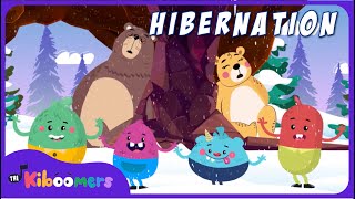 Hibernation  The Kiboomers Preschool Learning Videos  Winter Song [upl. by Pangaro]