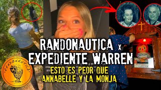 ☣️ Randonautica x Expediente Warren  Esto es peor que Annabelle y La Monja Especial Halloween 🎃 [upl. by Aivle]