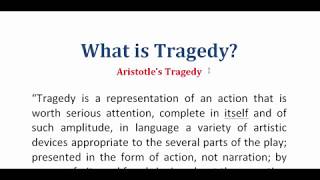 What is Tragedy Aristotle’s Tragedy  বাংলা লেকচার  Bangla Lecture [upl. by Colson]