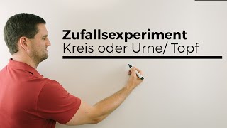 Simulation Zufallsexperiment mit Kreis oder UrneTopf mit Kugeln Stochastik  Mathe by Daniel Jung [upl. by Aneeram]