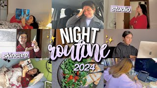 NIGHT ROUTINE 2024🌚💗 afternoon routine [upl. by Neelyar34]