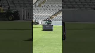 The ES760 at work at Edgbaston as part of the new partnership between Dennis and the stadium [upl. by Acinelav]