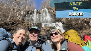 Appalachian Trail 2024 Arch to Lodge Amicalola Falls State Park [upl. by Vidal]