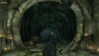 Kilkreath Ruins  Guide Meridias light through the temple  Skyrim [upl. by Eninaj]