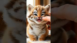 Adorable Tiger babytiger tigercub cuteanimals wildlife adorableanimals animalkingdom [upl. by Patric713]