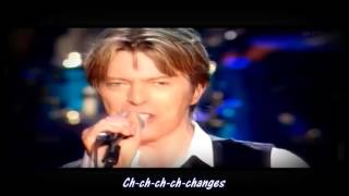 Changes By David Bowie  Lyrics On Screen [upl. by Nerita]