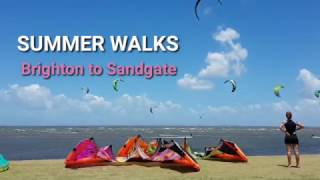 Summer Walks Brighton to Sandgate Brisbane [upl. by Ajin]