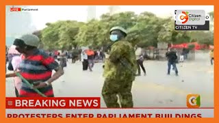 Nairobi County Police Commander Adamson Bungei takes charge in the streets [upl. by Enajaras]