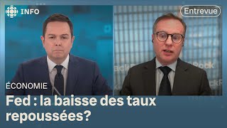 Maintien de son taux directeur  la Fed atelle changé de ton  Zone économie [upl. by Arac]