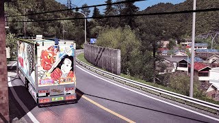 【ETS2】トラック野郎 度胸一番星 五代目一番星号で北陸を走ってきた！～From Project Japan～ [upl. by Leland]