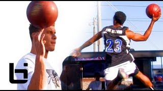 Blake Griffin Shows Up at Red Bull Dunk Contest At Washington Park Young Hollywood Wins [upl. by Anehc]