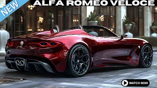 2025 Alfa Romeo Spider Veloce  Is This the Future of Italian Sports Cars [upl. by Pelletier]