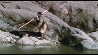 Tuktu 9 The Magic Spear Amazing Inuit skills at fishing and hunting by spear [upl. by Spoor580]