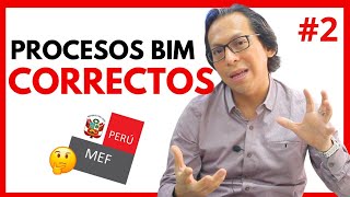 PLAN BIM PERÚ 02  DESCUBRE EL PROCESO correcto de la metodología BIM [upl. by Eelarual320]