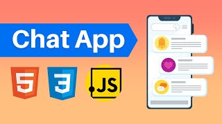 Build a Chat App with HTML CSS and Vanilla JavaScript [upl. by Dimah777]