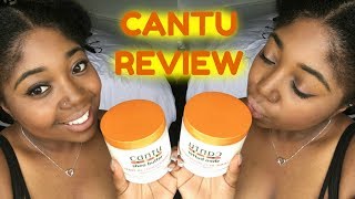 Cantu Leave In Conditioner  Hair Review  Natural 4C Hair [upl. by Wheeler578]