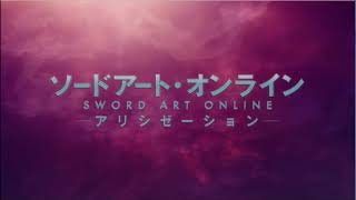 Sword Art Online Alicization Opening TV ADAMAS LiSA  Lyrics [upl. by Kiah159]