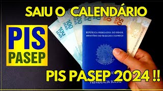 PIS 2024  SAIU o CALENDÁRIO de pagamento do ABONO SALARIAL do ano base 2022 [upl. by Ardys]