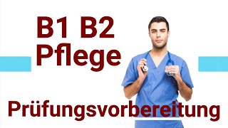 mündliche Prüfung telc Deutsch B1B2 Pflege Kurs mit Elena Wermuth [upl. by Oruasi146]