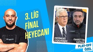 Erbaaspor  Muşspor  Fahrettin Sayhan  Ercüment Coşkundere  TFF 3 Lig Final Heyecanı [upl. by Fanchet]