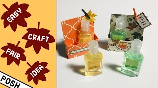 MAKE MINI HAND SANITIZER BOTTLE HOLDERS Easy DIY⭐️GREAT TEACHER’S GIFT⭐️ Awesome Craft Fair Idea [upl. by Darra188]