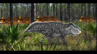 leptoceratops gracilis speculative vocalization [upl. by Ilona]