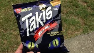 Takis Xtra Hot Chips Review [upl. by Tymon]