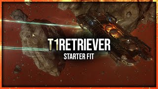 Eve Online  Starter Retriever Fit [upl. by Eidnim675]