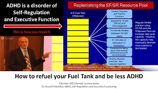 This is how you treat ADHD based off science Dr Russell Barkley part of 2012 Burnett Lecture [upl. by Yrrac54]