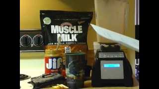 Delicious Muscle Milk Protein Shake Recipe In Blendtec Blender [upl. by Kovacs89]