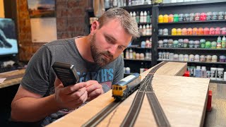 Building A Shunting Layout  Point motors amp Play time Ep4 [upl. by Reel]