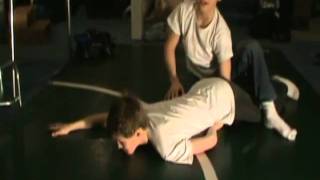 How to Ball and Chain W Live Demo Youth Wrestling instructional [upl. by Bahr584]