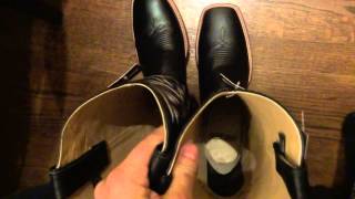 Cody James Stockman BootsUnboxing and First Wear [upl. by Thormora]