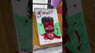 আমরা ভালো নেই shortvideo painting viralvideo savebangladeshistudents [upl. by Eemyaj]