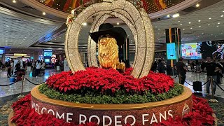 MGM Grand Las Vegas Holiday Christmas Season Walkthrough  Walking Las Vegas Resorts [upl. by Zampino222]