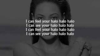 Beyoncé  Halo lyrics HD [upl. by Eybba]