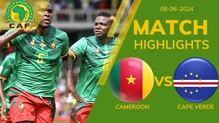 Cape Verde Vs Cameroon Live Match🔴 MATCH DIRECT FOOTBALL 2022 HD [upl. by Lange]