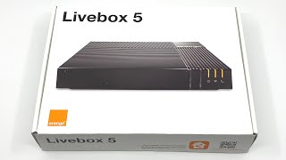 Orange Livebox 5 Unboxing [upl. by Addiego842]